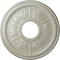 Ekena Millwork Tirana Ceiling Medallion (Fits Canopies up to 4 3/4"), 13 7/8"OD x 3 3/4"ID x 1 1/4"P, Flash Blue CM13TIFBS - alternate 1